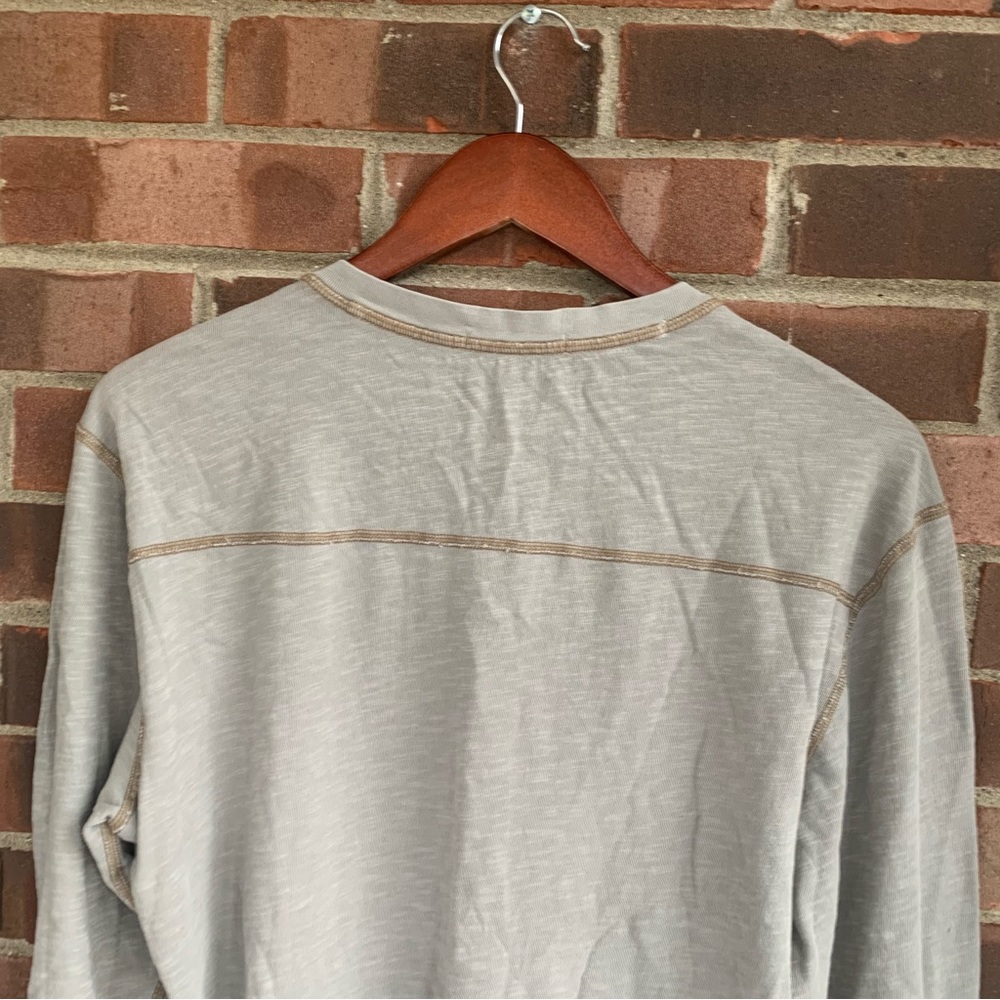 Agave Denim gray Long Sleeve Top Men’s US Medium Regular - Picture 6 of 12